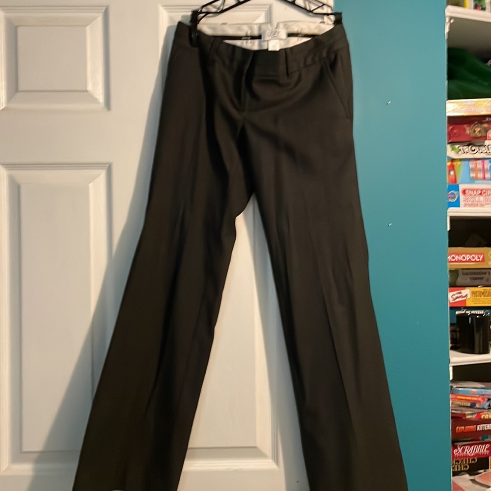 Ann Taylor LOFT Marisa houndstooth pants